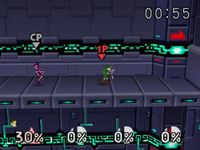 une photo d'Ã©cran de Super Smash Bros sur Nintendo 64